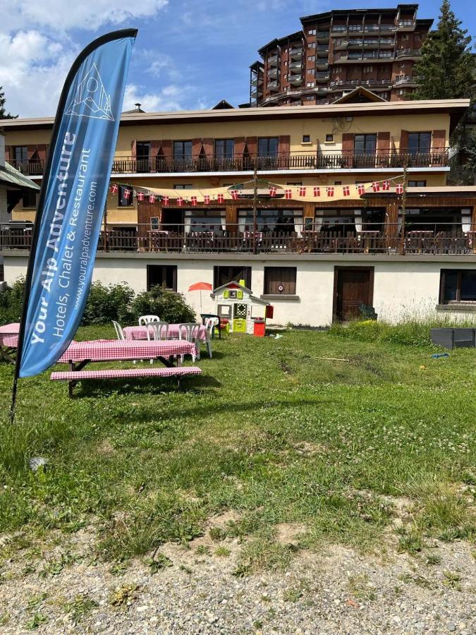 Hotel Le Refuge Alpe d'Huez Buitenkant foto