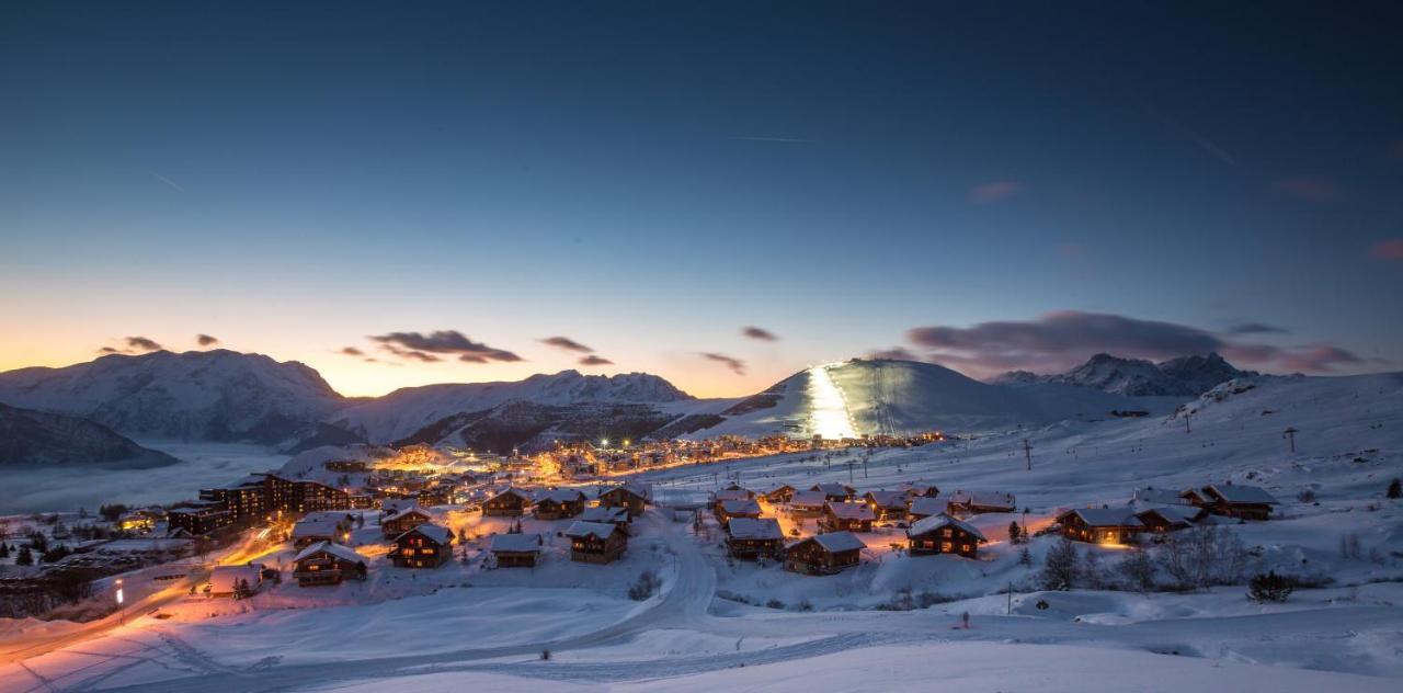 Hotel Le Refuge Alpe d'Huez Buitenkant foto